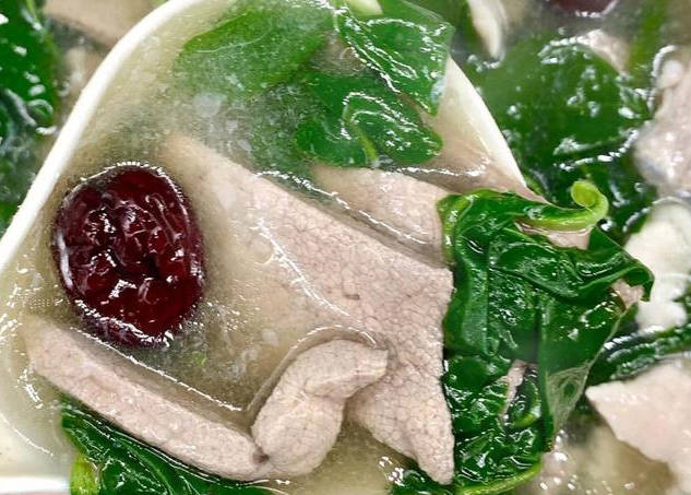 健脾补胃食疗之枸杞叶猪肝汤.jpg 健脾补胃食疗之枸杞叶猪肝汤.jpg